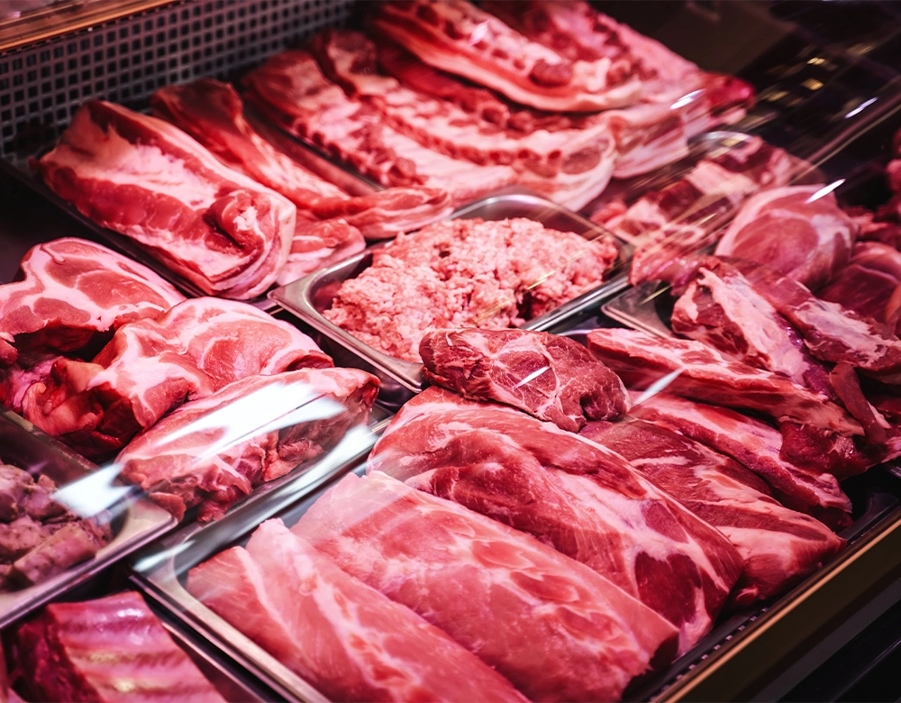 Premium quality meat