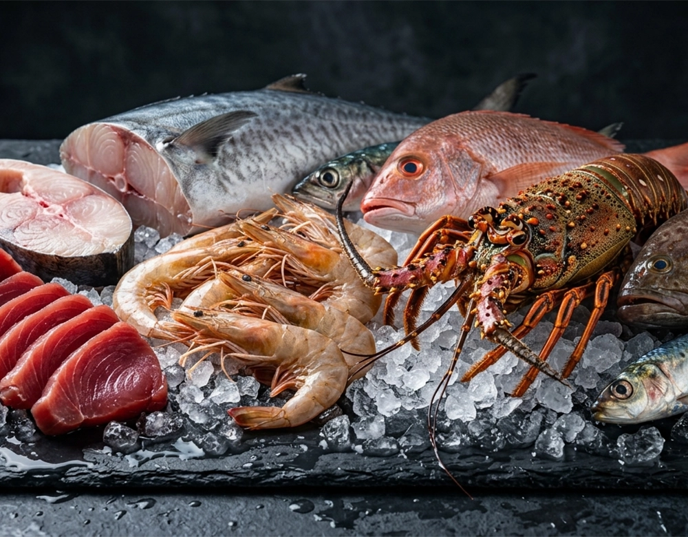 Premium fresh seafood