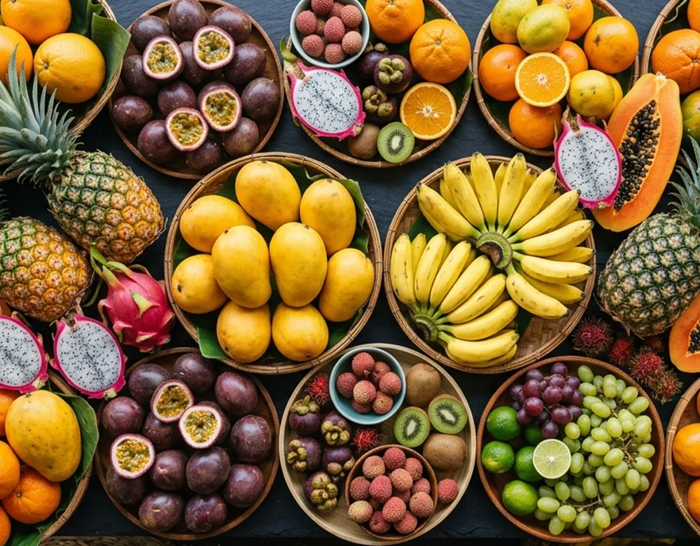 Fresh seasonal fruit