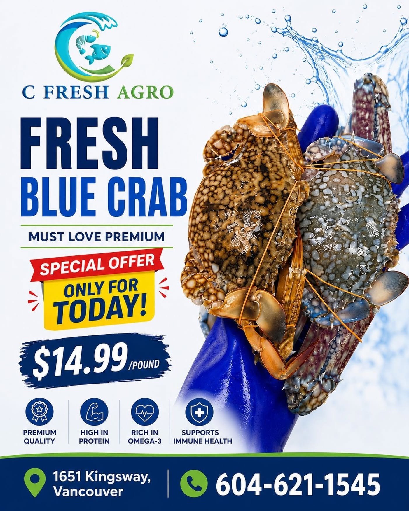Fresh Blue Crab
